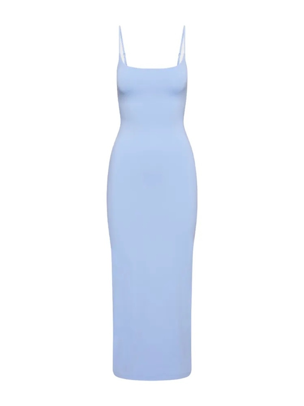 Open Edit Periwinkle Blue Smooth Edit Strappy Midi Slipdress Dress Size Large